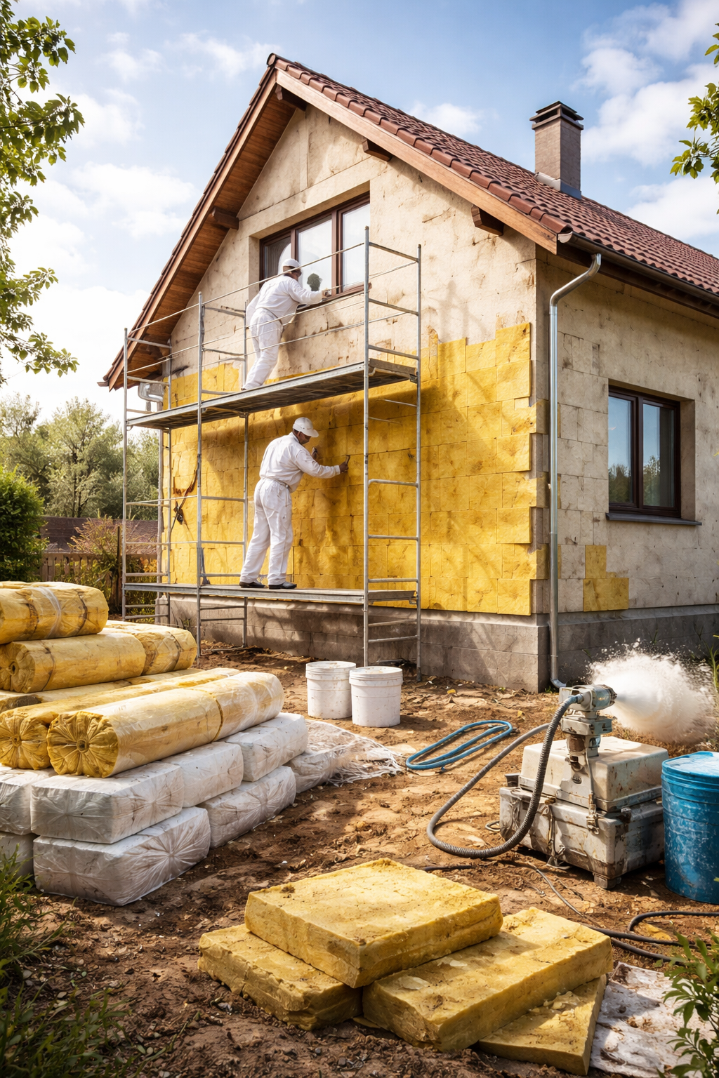 Профессиональное утепление домов в Заинске — тепло, надежность, экономия